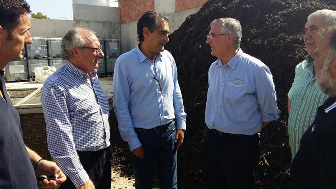 Olona en una planta de purines