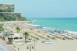 Playa de la Carihuela. Torremolinos. Costa del Sol Occidental. Málaga