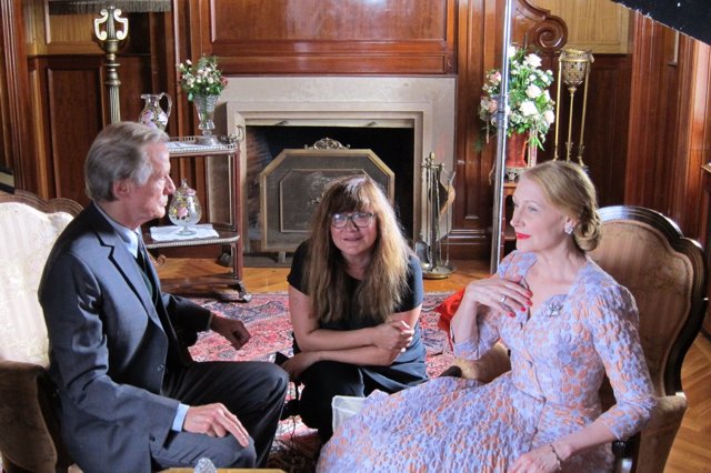 Isabel Coixet, Patricia Clarkson y Bill Nighy en Barcelona
