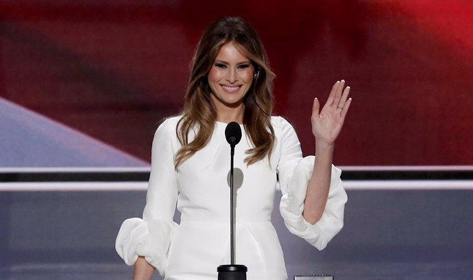 Melania Trump interviene en la Convención Republicana