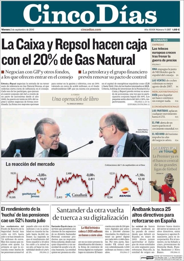 CINCO DÍAS CINCO DÍAS