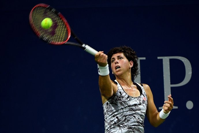 Carla Suárez en el US Open