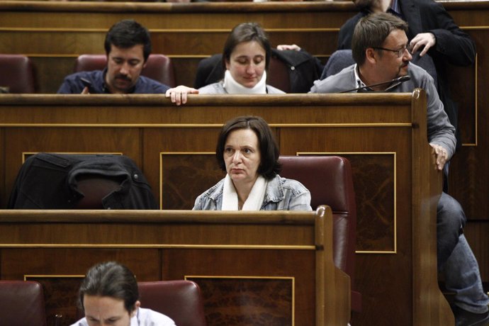 Carolina Bescansa en el Congreso