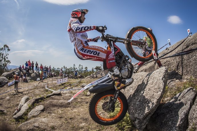 Toni bou en GP Trial de España