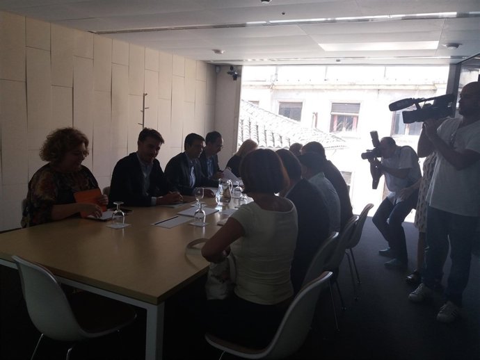 Reunión del consejo rector del consorcio del Centro Lorca