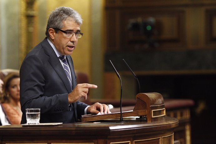 Francesc Homs en el debate de investidura de Mariano Rajoy 