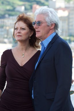 Richard Gere y Susan Sarandon en San Sebastián.