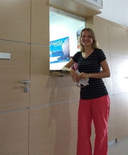 La periodista Kristina Stalnionyte visitará 'Costa de Almería' en septiembre.