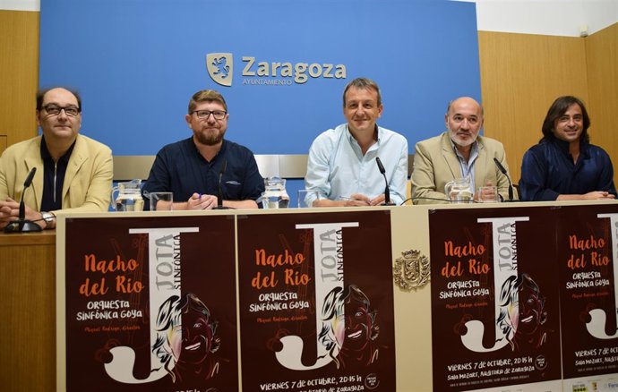 Miquel Rodrigo, Juan Carlos Galtier, Rivarés, Aranda y Nacho del Río. 