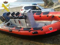 Tres detenidos tras un alijo de 270 kilos hachís en la costa de Algeciras