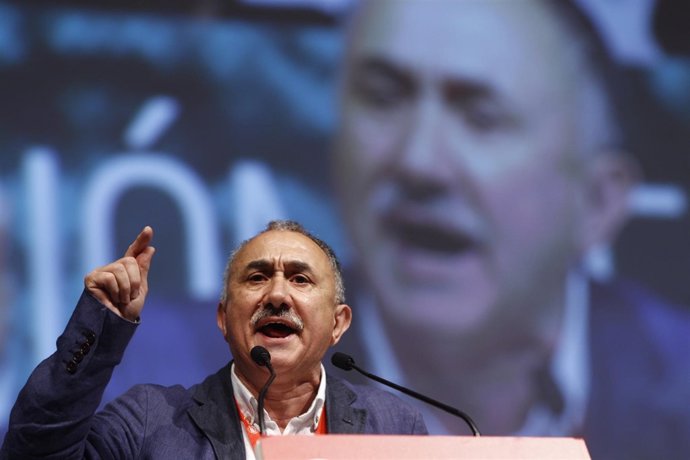 El secretario general de UGT, Pepe Álvarez