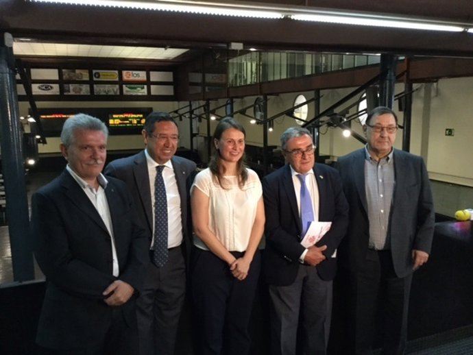 A.Díaz, R.Farré, M.Serret, À.Ros y F.Ollé en Mercolleida