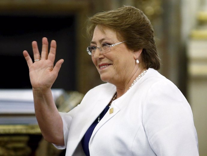 La presidenta de Chile, Michelle Bachelet