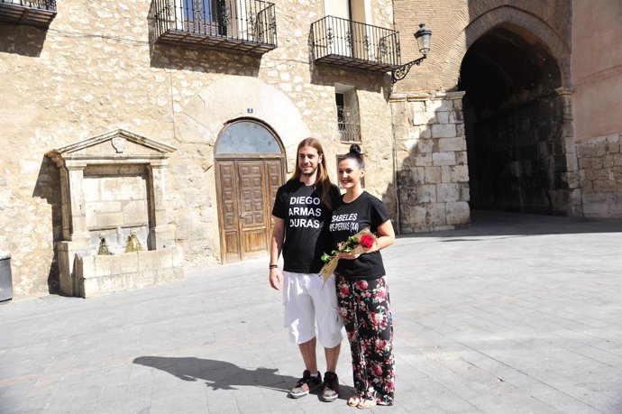 Oriol Joanpere y Marta Gómez encarnarán a los amantes de Teruel, Diego e Isabel