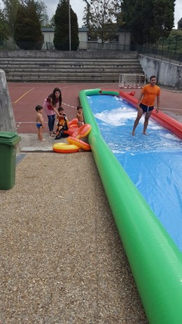 Fiesta de despedida del campamento urbano