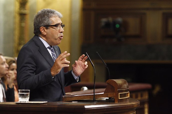 Francesc Homs en el debate de investidura de Mariano Rajoy 