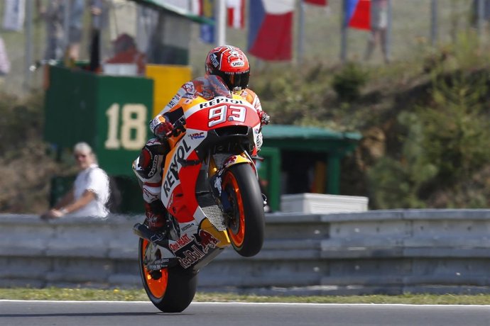 Marc Márquez en Brno