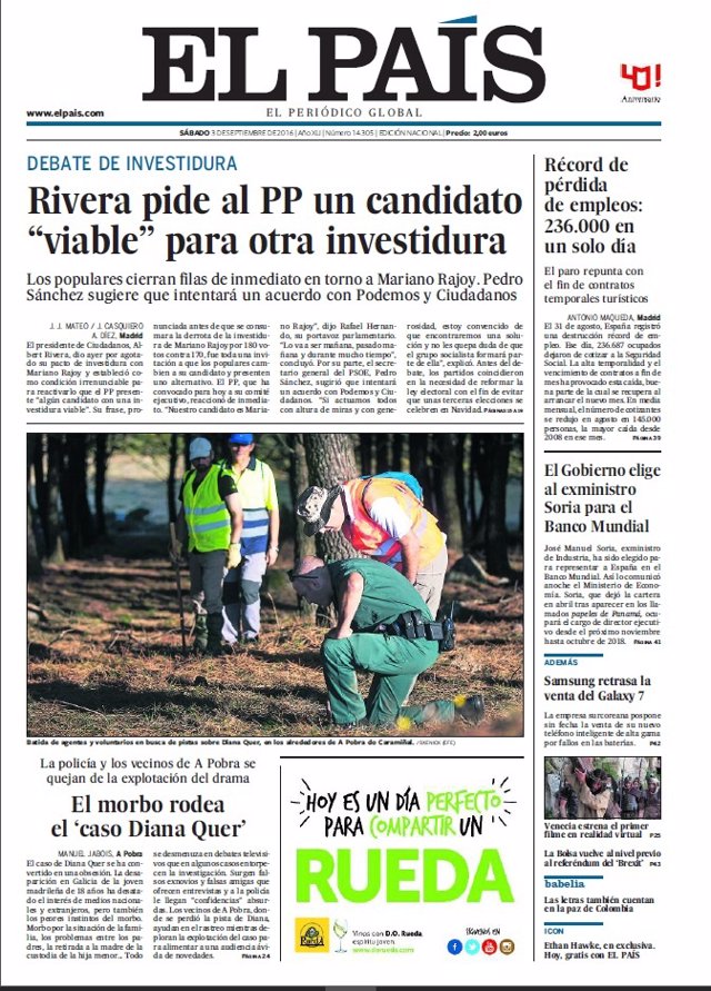 Portada El País