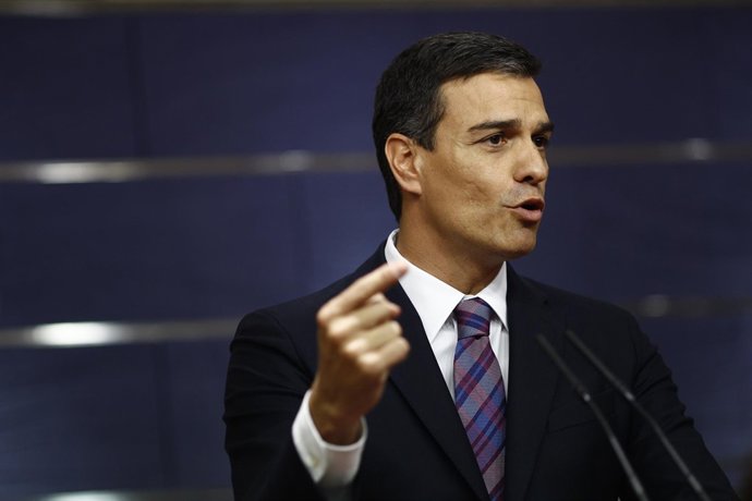 Pedro Sánchez, secretario general del PSOE
