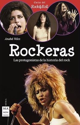 Portada del libro 'Rockeras' de Anabel Vélez