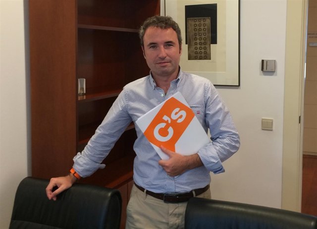 El diputado de Ciudadanos por Málaga Guillermo Díaz