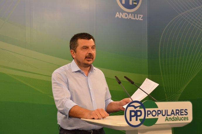 El vicesecretario de Coordinación Política del PP-A, Toni Martín