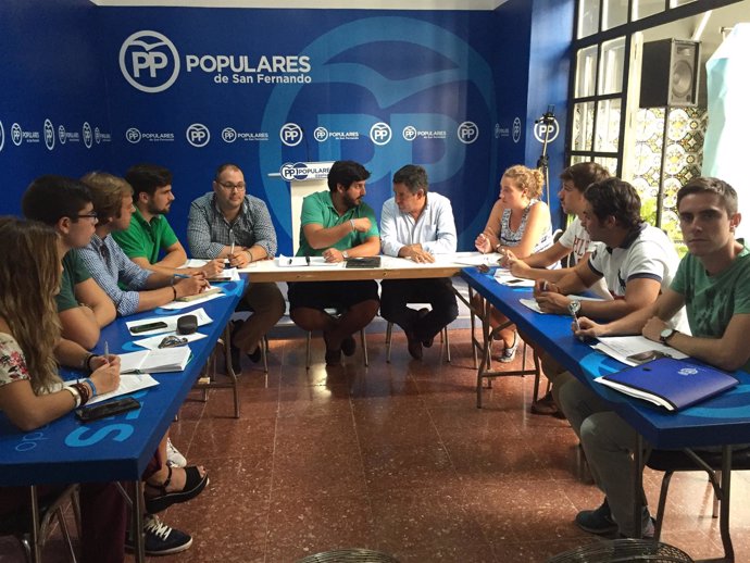 Reunión del comité de dirección de NNGG Cádiz