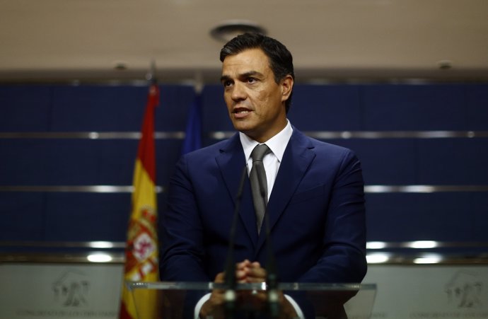 Pedro Sánchez, secretario general del PSOE