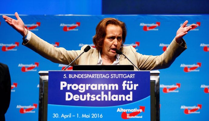 Beatrix von Storch, dirigente de la AfD alemana