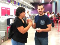 Javier García, primer Erasmus con sordoceguera: "Dicen que tengo 'superpoderes', pero yo sólo he tirado para delante"