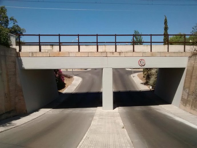 Reparación de pasos inferiores de Es Pont d’Inca Nou  