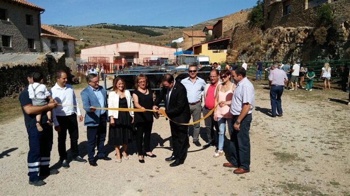 Inauguración de la Feria Ganadera de Mosqueruela
