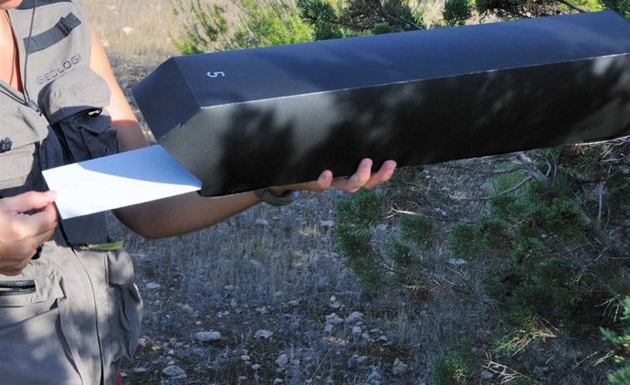 Trampa para ratas en Sa Dragonera