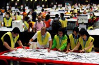Las elecciones legislativas en Hong Kong apuntan a una participación histórica