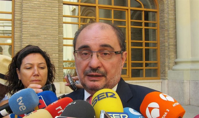 El presidente de Aragón, Javier Lambán.