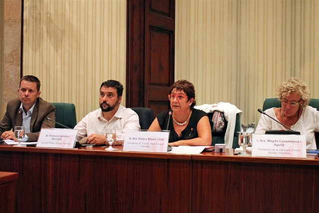 Consellera Dolors Bassa, secr.Francesc Iglesies, dtor.Gral.Ricard Calvo