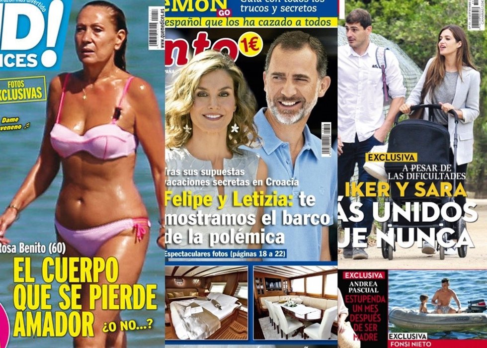 Portadas de las revistas