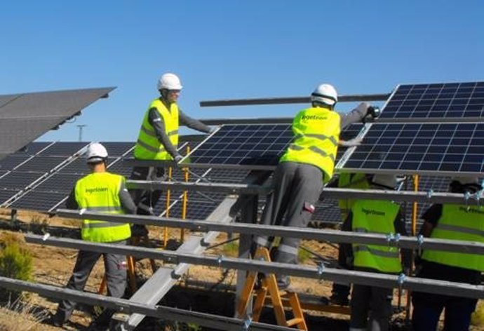 Trabajos de Ingeteam en la planta fotovoltaica de Toledo PV