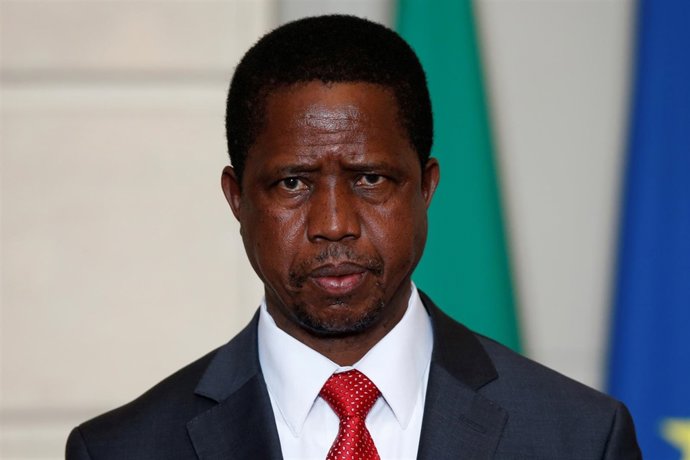 El presidente de Zambia, Edgar Lungu