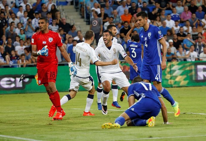 Italia-Israel, partido de clasificación para el Mundial 2018