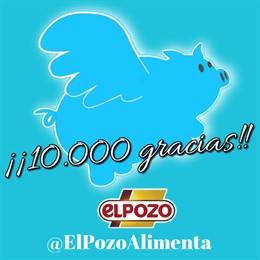 ElPozo Alimentación supera los 10.000 seguidores en Twitter
