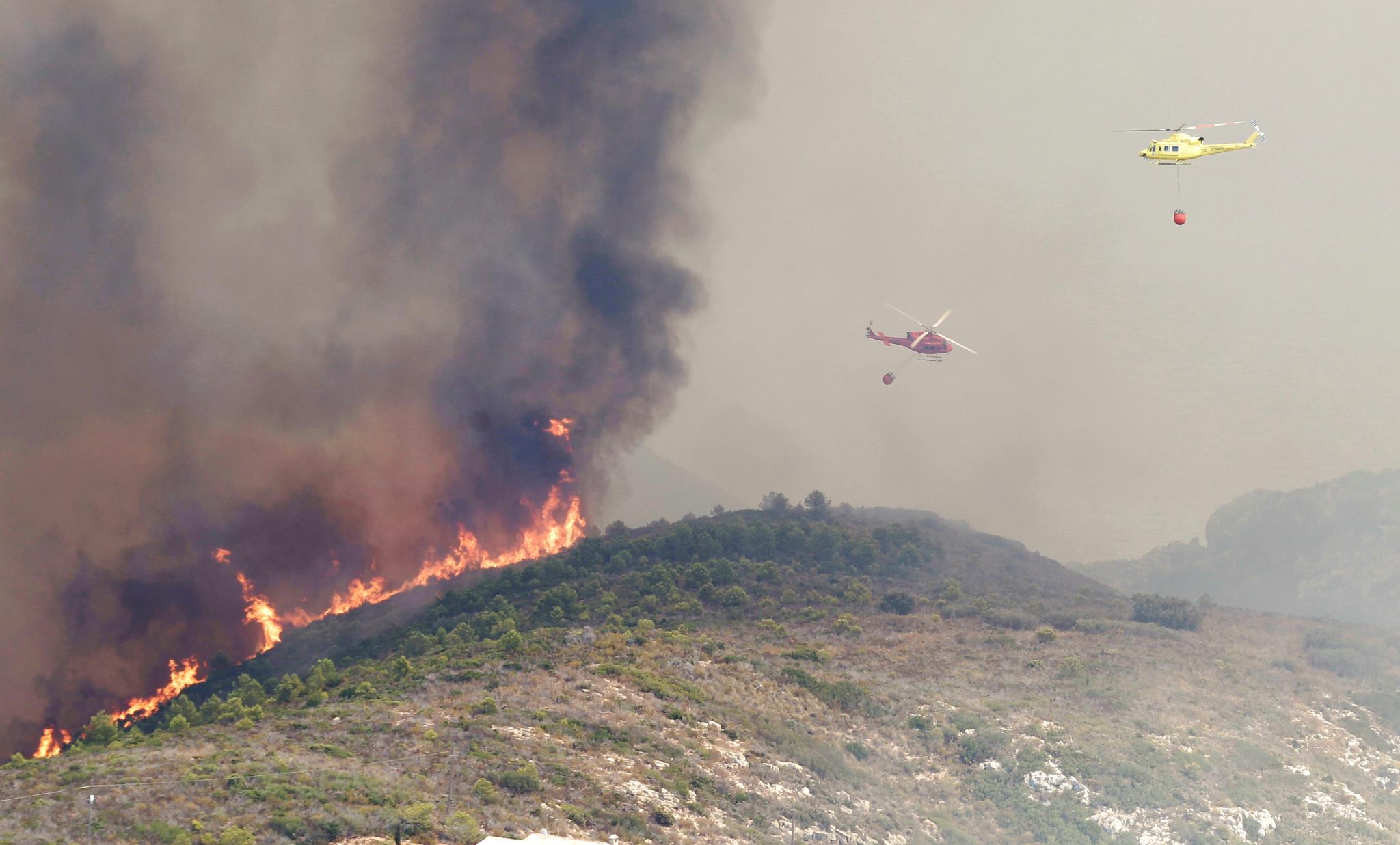 Incendio en Benitachell