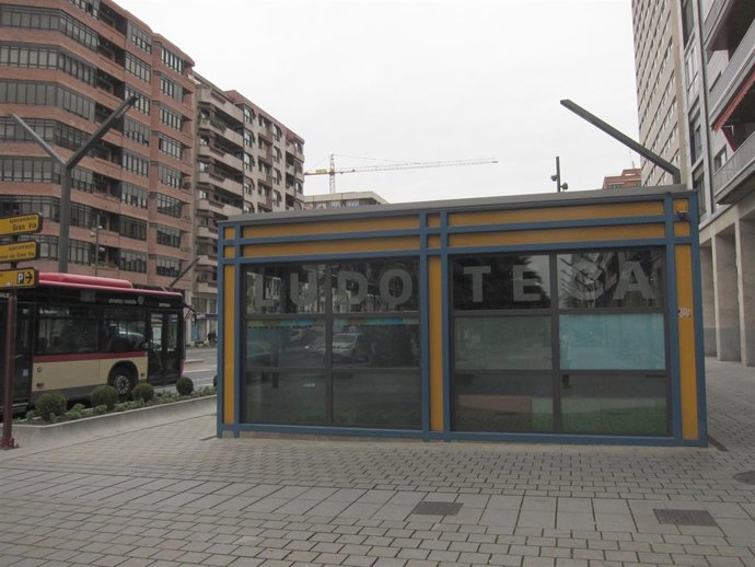Imagen de la ludoteca 'El trenecito' de Logroño
