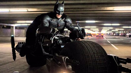 A subasta el Batpod, la moto de Batman en El caballero oscuro