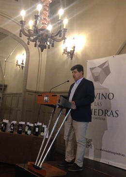 El presidente de la DOP Cariñena, Antonio Ubide.