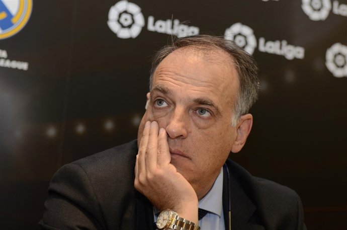 Javier Tebas, presidente de LaLiga