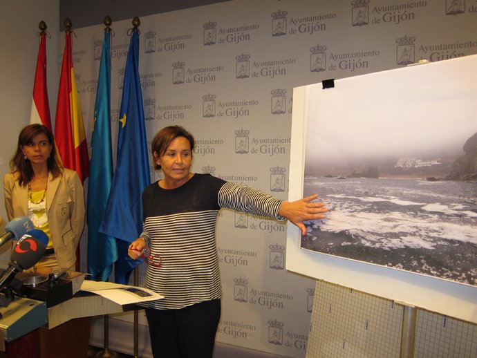 Carmen Moriyón, alcaldesa de Gijón