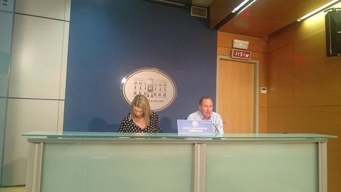 Margalida Prohens, portavoz del PP