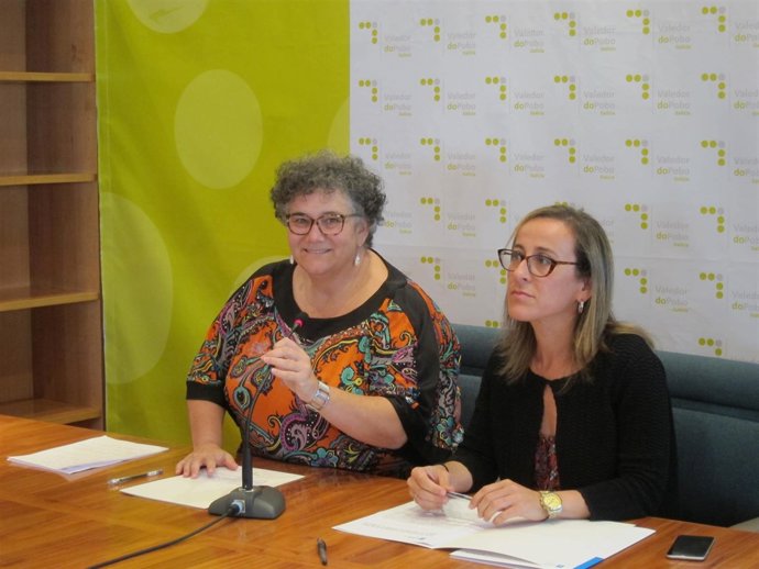 Rueda de prensa de la valedora do Pobo y la conselleira Ethel Vázquez