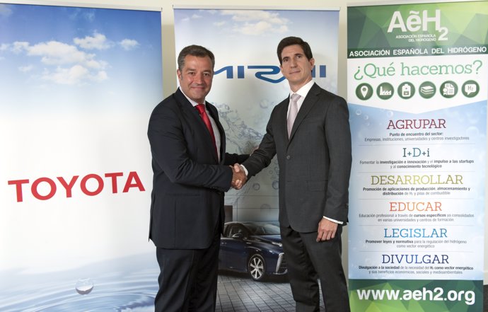 Acuerdo entre Toyota y la AeH2
